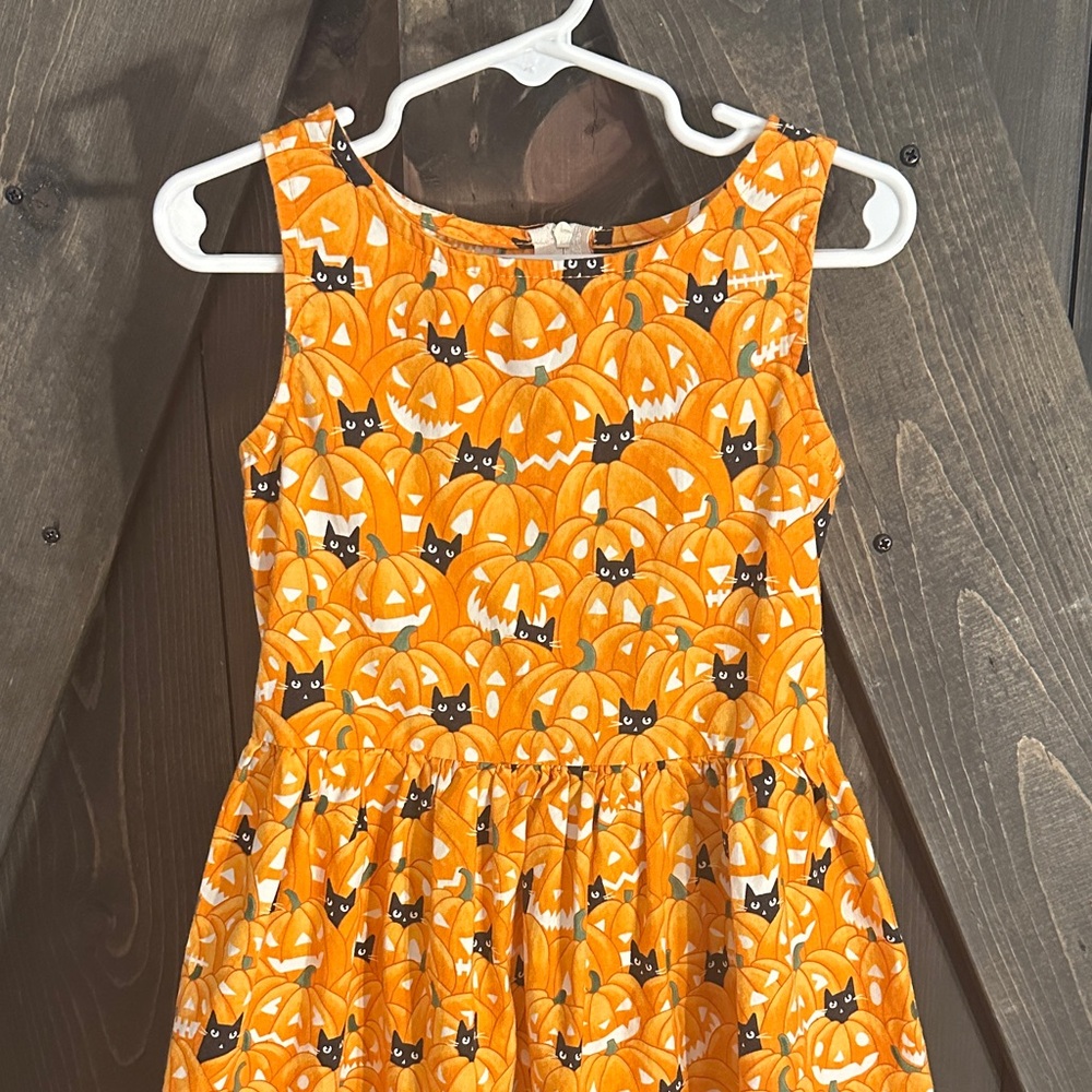 Retrolicious Pumpkin Pattern Dress - Picture 5 of 6